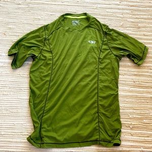 Men’s outdoor research running shirt